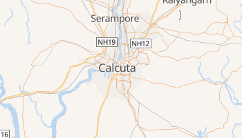 Mapa online de Calcuta
