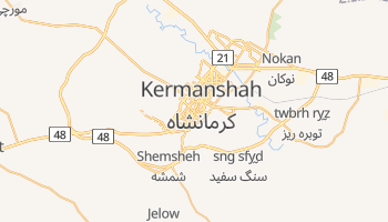 Mapa online de Kermanshah