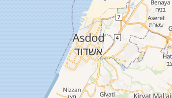 Mapa online de Asdod