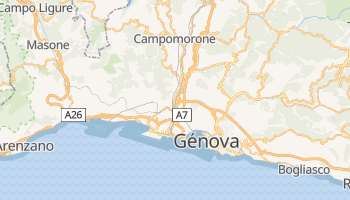 Mapa online de Génova