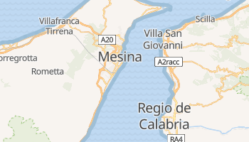 Mapa online de Mesina