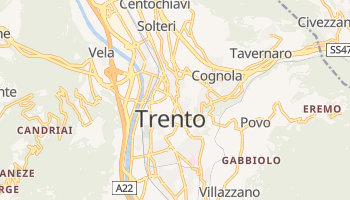 Mapa online de Trento