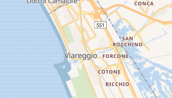 Mapa online de Viareggio