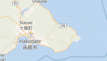 Mapa online de Hakodate