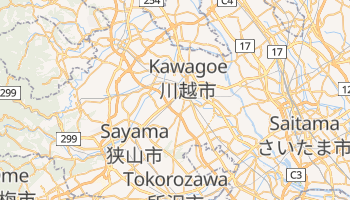 Mapa online de Kawagoe