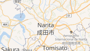 Mapa online de Narita