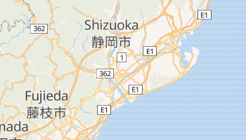 Mapa online de Shizuoka