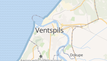 Mapa online de Ventspils