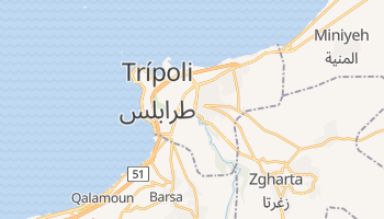 Mapa online de Trípoli