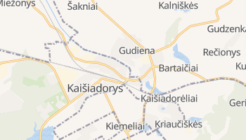 Mapa online de Kaišiadorys