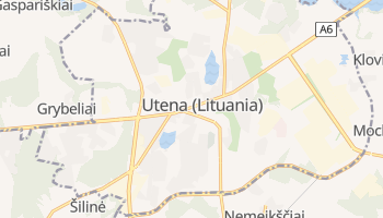 Mapa online de Utena