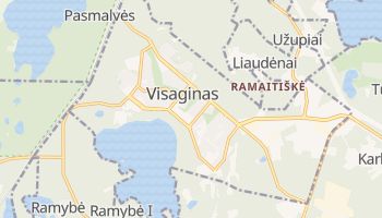 Mapa online de Visaginas