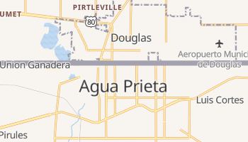 Mapa online de Agua Prieta