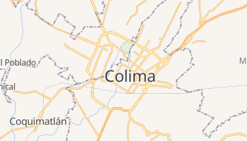 Mapa online de Colima