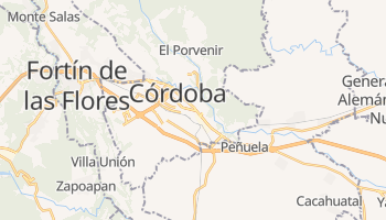 Mapa online de Córdoba