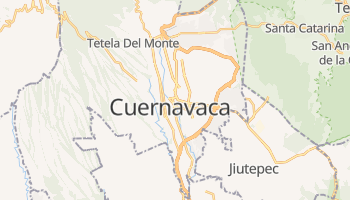 Mapa online de Cuernavaca