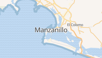 Mapa online de Manzanillo
