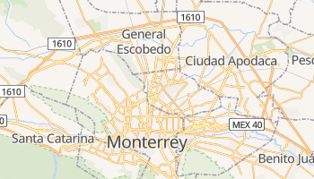 Mapa online de San Nicolás de los Garza