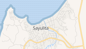 Mapa online de Sayulita