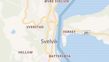 Mapa online de Svelvik