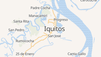 Mapa online de Iquitos