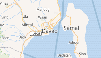 Mapa online de Davao