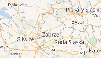 Mapa online de Zabrze