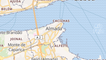 Mapa online de Almada