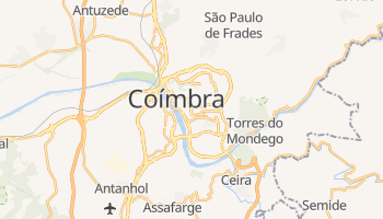 Mapa online de Coímbra