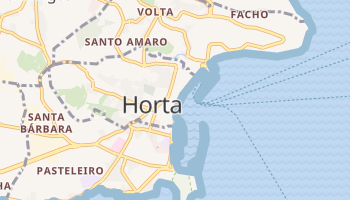 Mapa online de Horta