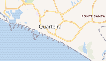 Mapa online de Quarteira