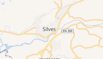 Mapa online de Silves