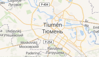 Mapa online de Tiumén