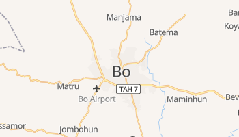 Mapa online de Bo
