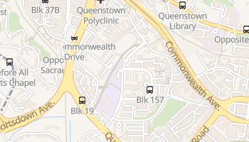 Mapa online de Queenstown