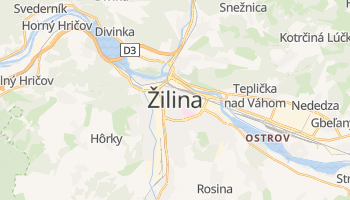 Mapa online de Žilina