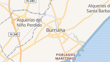 Mapa online de Burriana