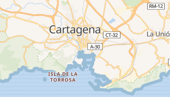 Mapa online de Cartagena