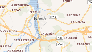 Mapa online de Navia