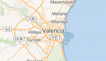 Mapa online de Valencia