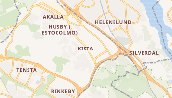 Mapa online de Kista