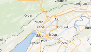 Mapa online de Biel/Bienne