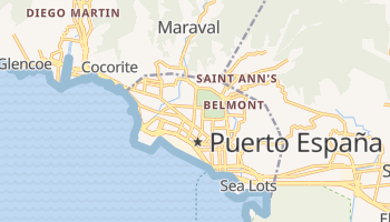 Mapa online de Puerto España