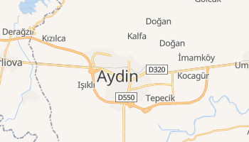 Mapa online de Aydin