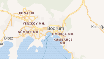 Mapa online de Bodrum
