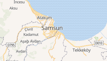 Mapa online de Samsun
