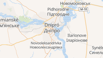 Mapa online de Dnipropetrovsk