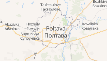 Mapa online de Poltava