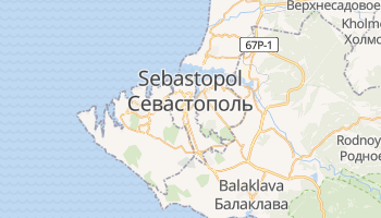 Mapa online de Sebastopol