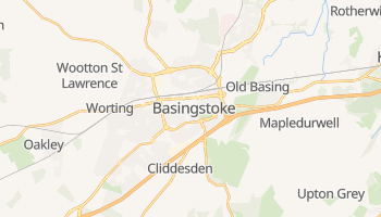 Mapa online de Basingstoke
